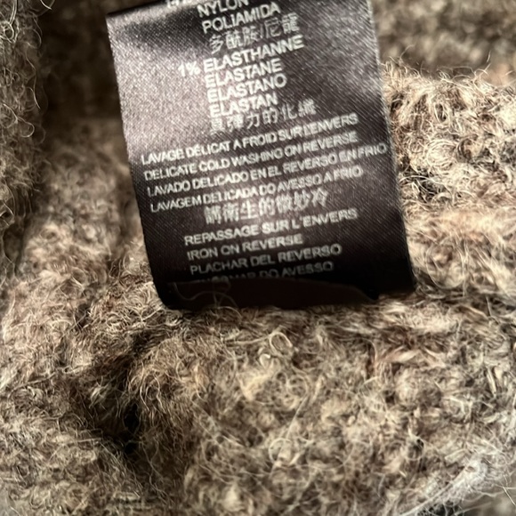Cop.copine sweater 60% wool 25% Alpaca 14%nylon & elastano brown in color - Picture 6 of 6